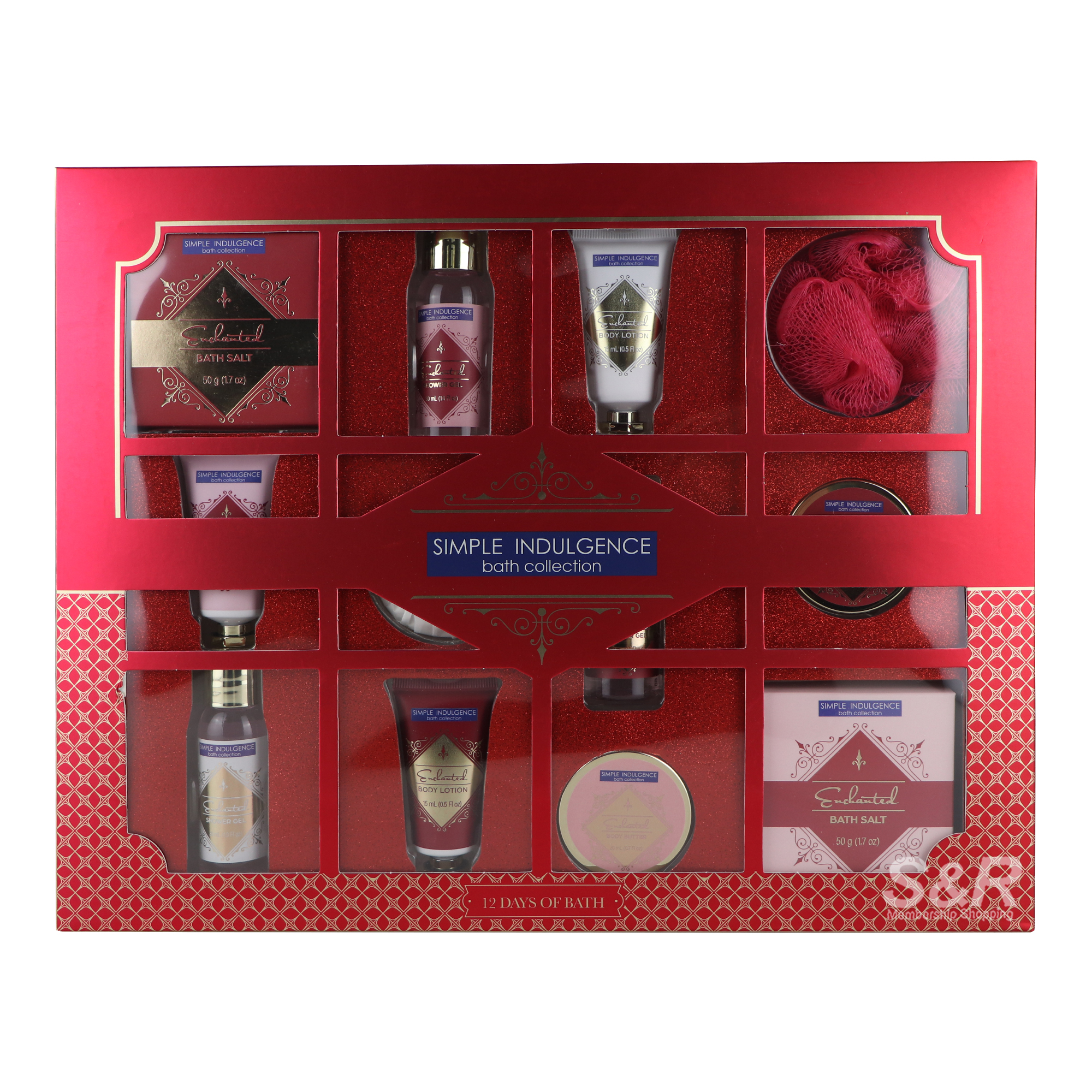 Simple Indulgence 12 Days Travel Bath Set Collection Simple Indulgence 12 Days Travel Bath Set Collection